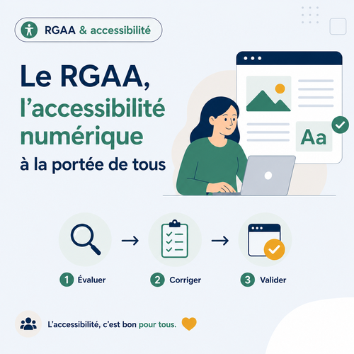 RGAA 4.1.2 : 106 critères et 13 thématiques pour l'accessibilité numérique en France